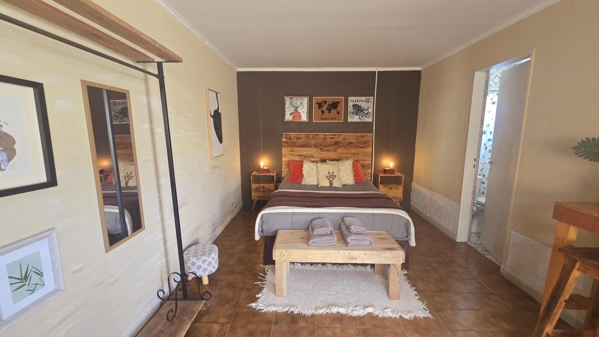 Hostel Del Lago, Habitaciones Privadas Y Cabanas Эль-Чальтен Экстерьер фото